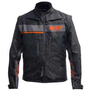 Geacă de motocicletă Shot Contact Assault 2.0 negru-portocaliu