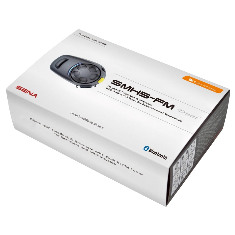 Set de 2 interfoane Bluetooth SENA SMH5-FM SENA SMH5-FM