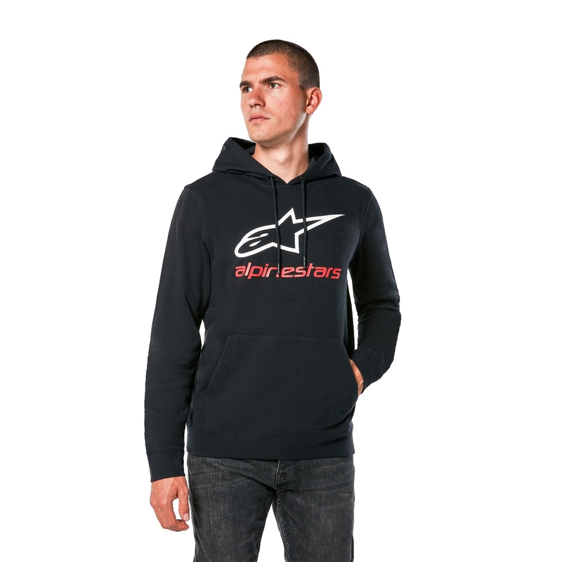 Hanorac Alpinestars Always 2.0 negru-alb-roșu