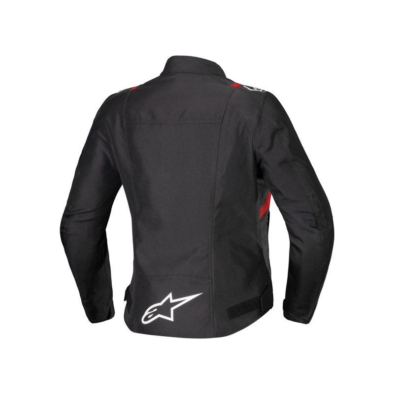 Jachetă moto de damă Alpinestars Stella T-SPS 2 Waterproof negru-alb-rosu fluo