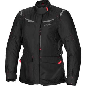 Jachetă de motocicletă pentru femei Alpinestars Stella ST-1, impermeabilă, neagră