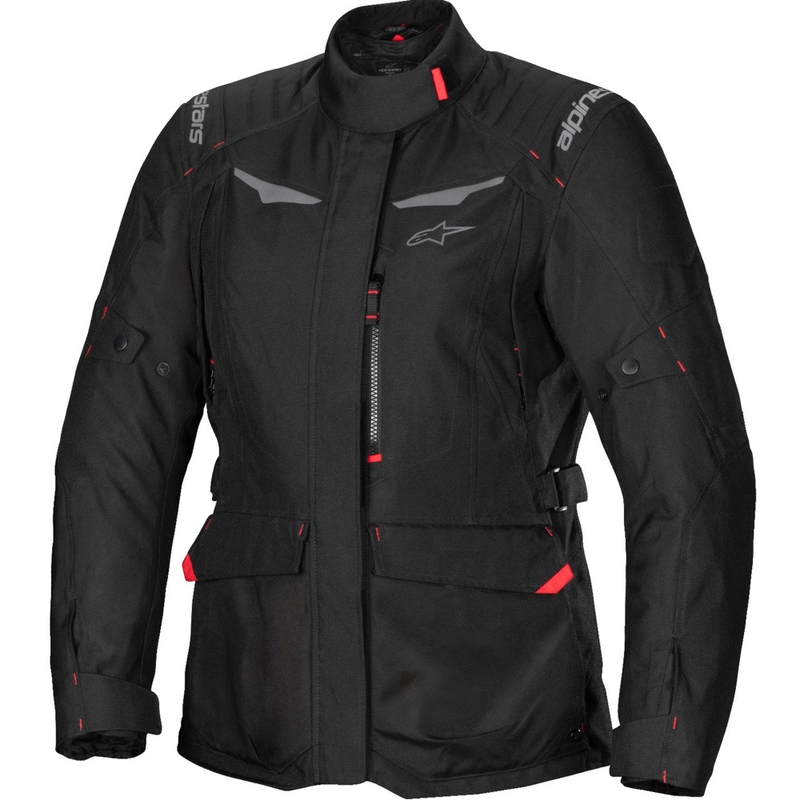 Jachetă de motocicletă pentru femei Alpinestars Stella ST-1, impermeabilă, neagră