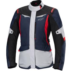 Geaca moto dama Alpinestars Stella ST-1 Impermeabil albastru-negru-rosu