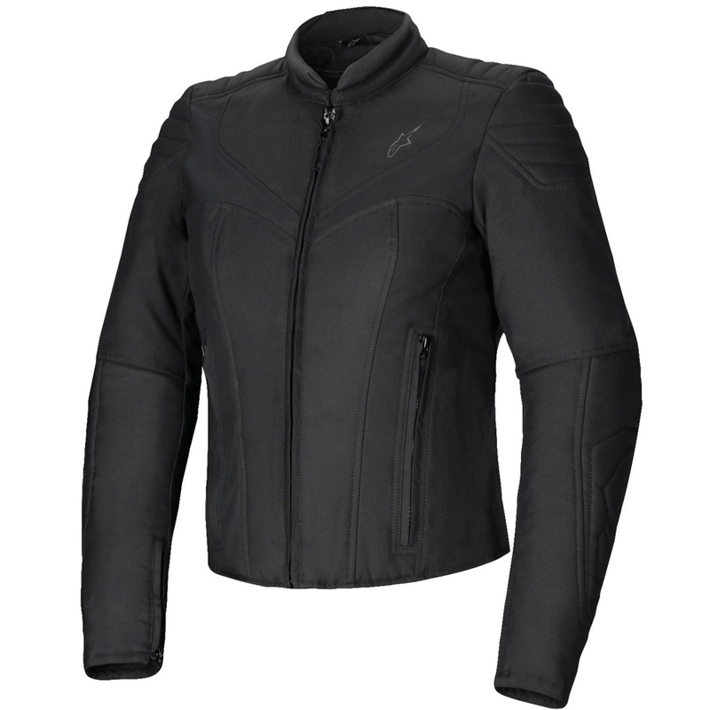 Jachetă de motocicletă pentru femei Alpinestars Stella Isla, rezistentă la apă, negru-negru