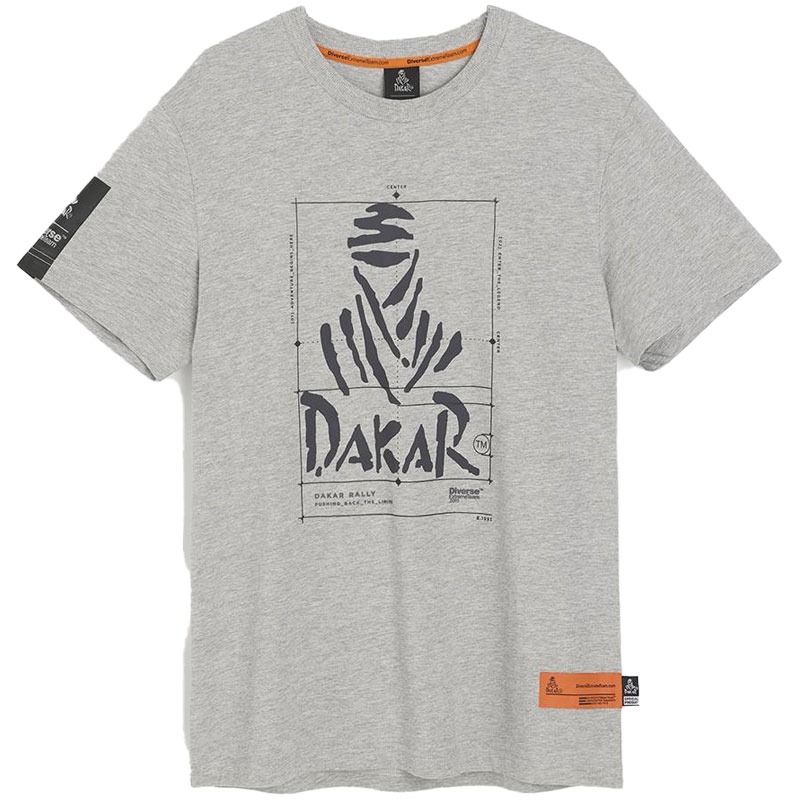 Tricou DAKAR DES 0524 gri