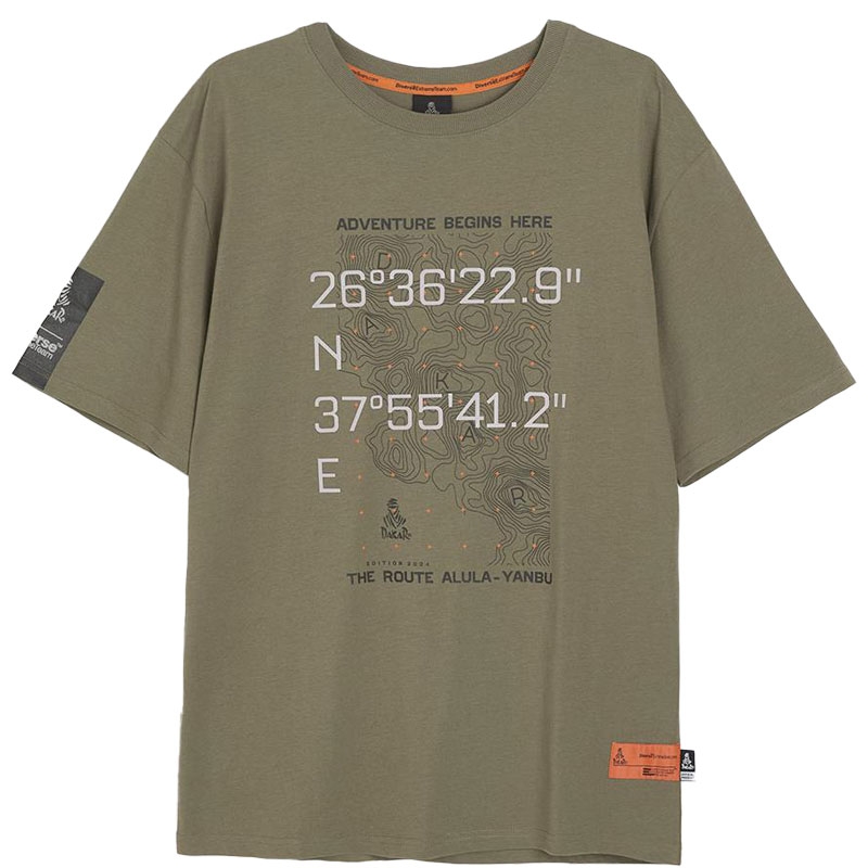 Tricou DAKAR OV 0924 kaki