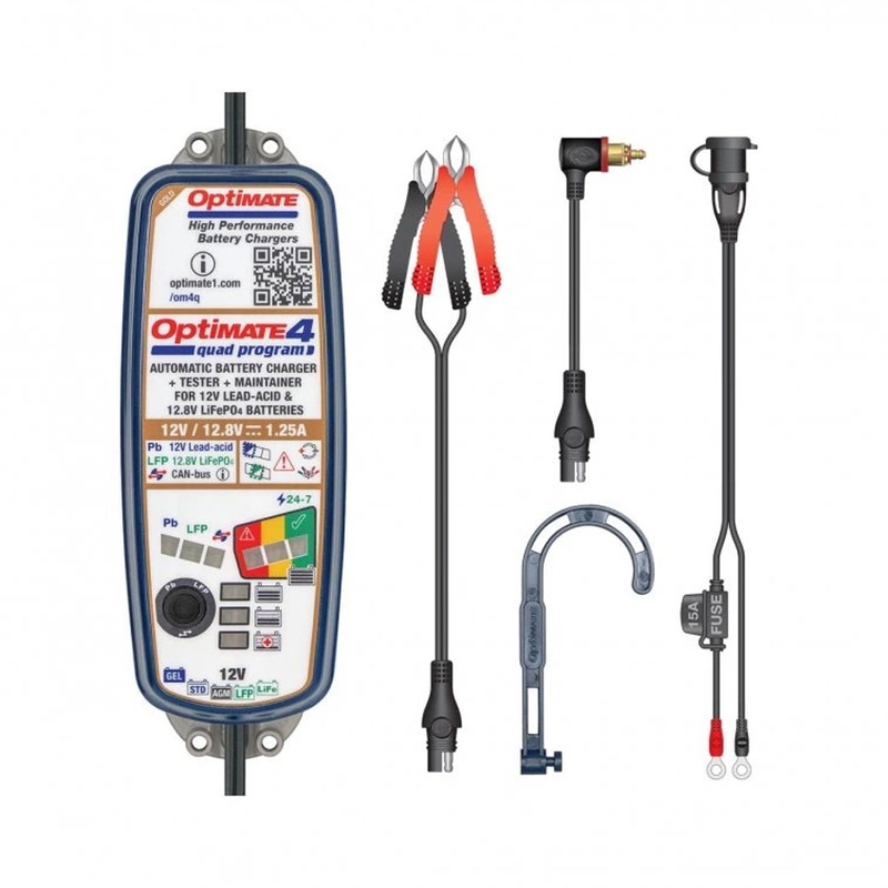 Încărcător de baterii OPTIMATE 4 QUAD TM630-PR
