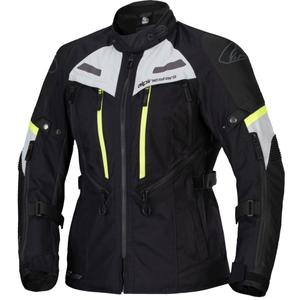 Geaca moto dama Alpinestars Stella Bogota PRO Drystar negru-gri-galben fluo