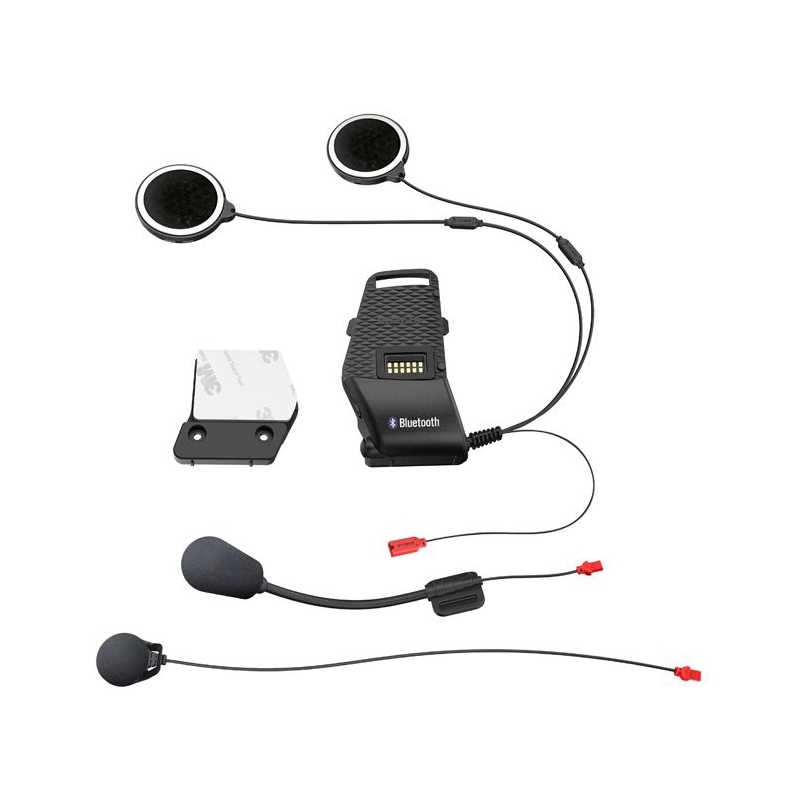 Suport de cască cu accesorii pentru interfon Bluetooth SENA 10S