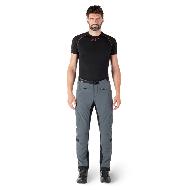 Pantaloni moto Alpinestars Alden gri