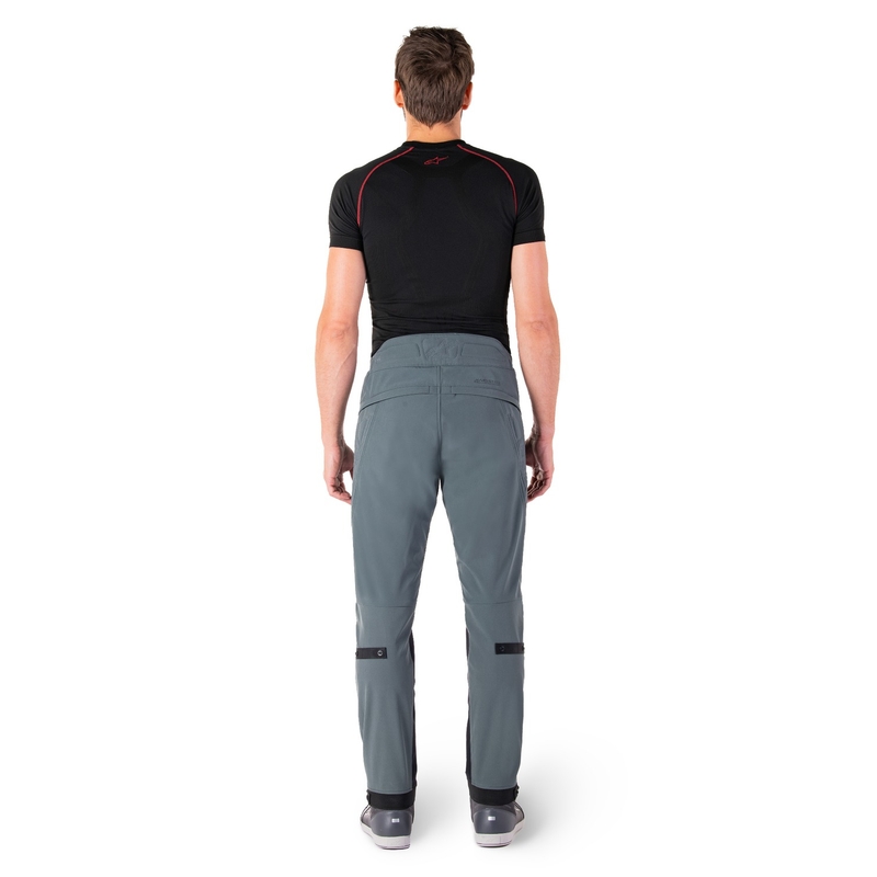 Pantaloni moto Alpinestars Alden gri