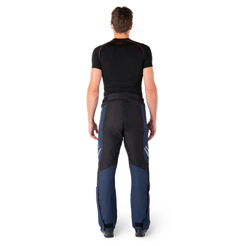 Pantaloni moto impermeabili Alpinestars ST-1 albastru-negru-rosu