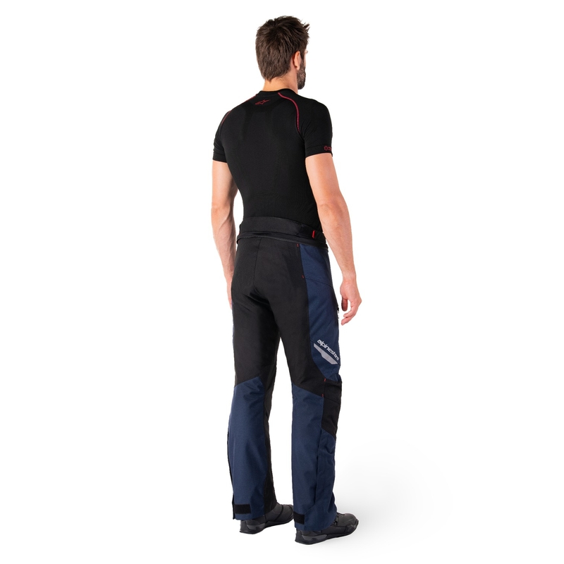 Pantaloni moto impermeabili Alpinestars ST-1 albastru-negru-rosu