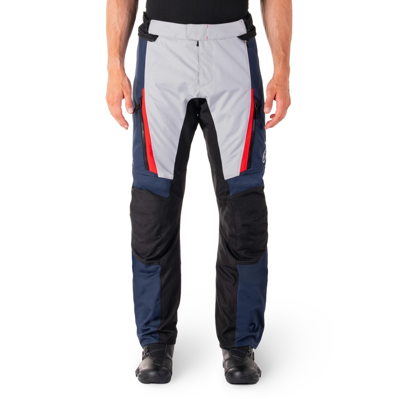 Pantaloni moto impermeabili Alpinestars ST-1 albastru-negru-rosu