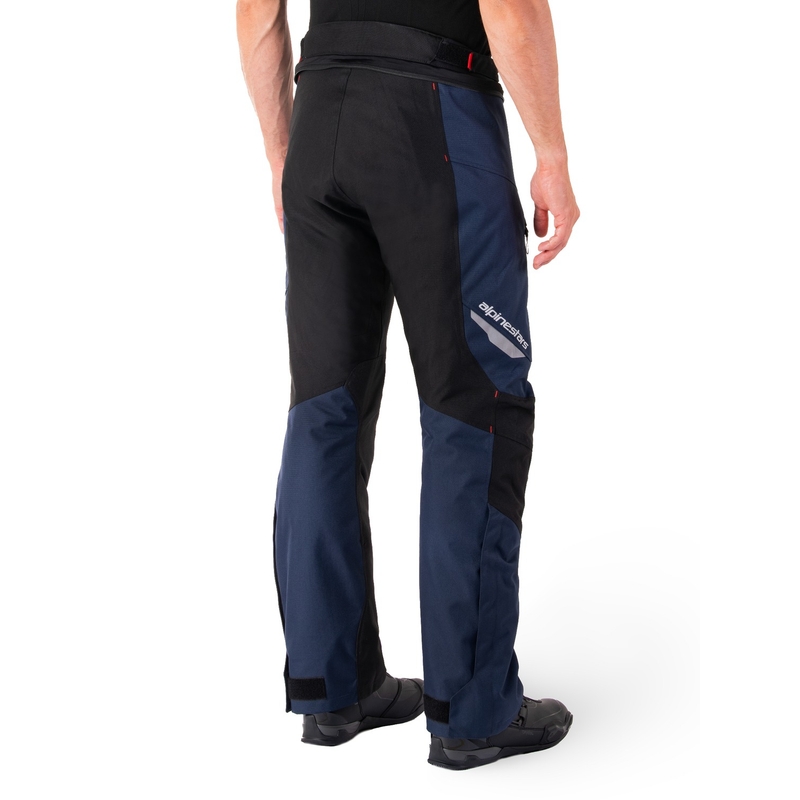 Pantaloni moto impermeabili Alpinestars ST-1 albastru-negru-rosu