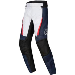 Pantaloni moto impermeabili Alpinestars ST-1 albastru-negru-rosu