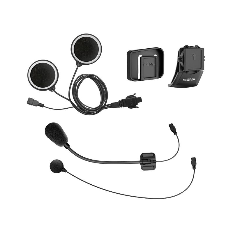 Suport de cască cu accesorii pentru interfon Bluetooth SENA 10C/ 10C PRO/ 10C EVO