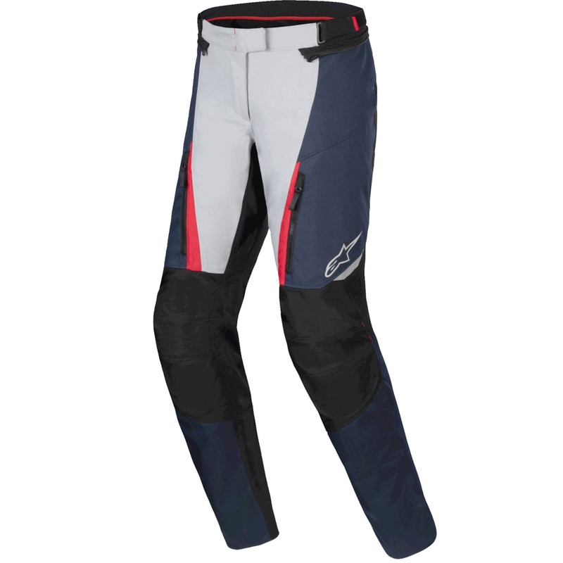 Pantaloni moto impermeabili Alpinestars Stella ST-1 pentru femei albastru-negru-rosu