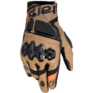 Mănuși moto Alpinestars Belize 3 Drystar maro-negru