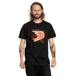 Tricou Meatfly Fullface negru