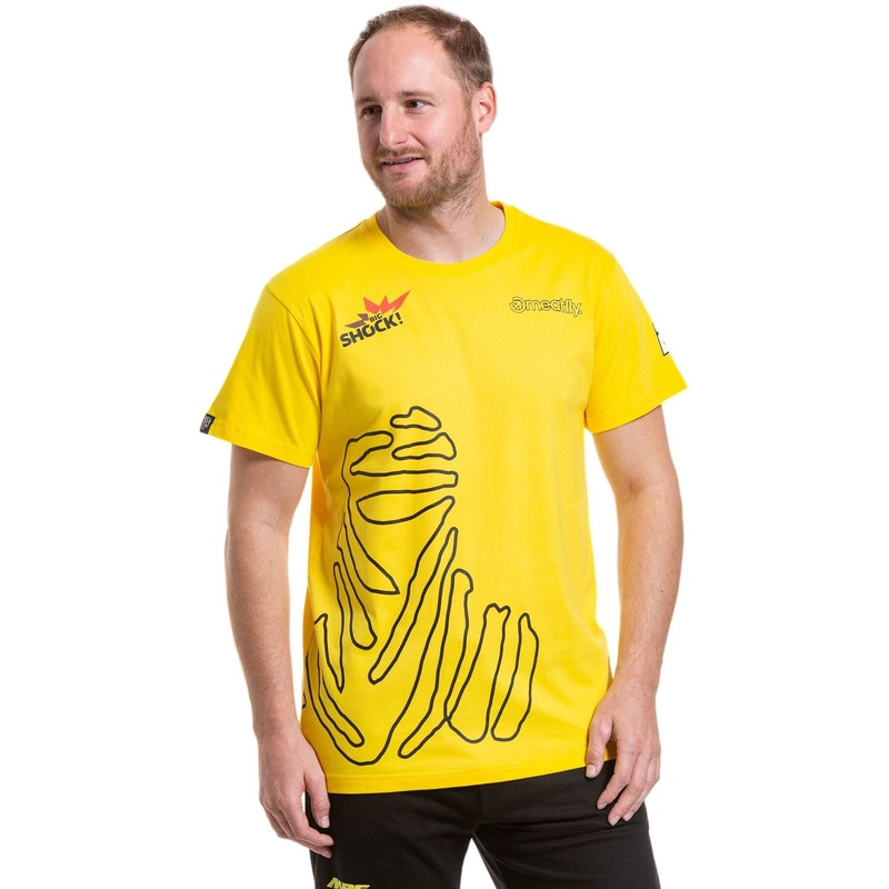 Tricou Meatfly Big Shock Dakar galben