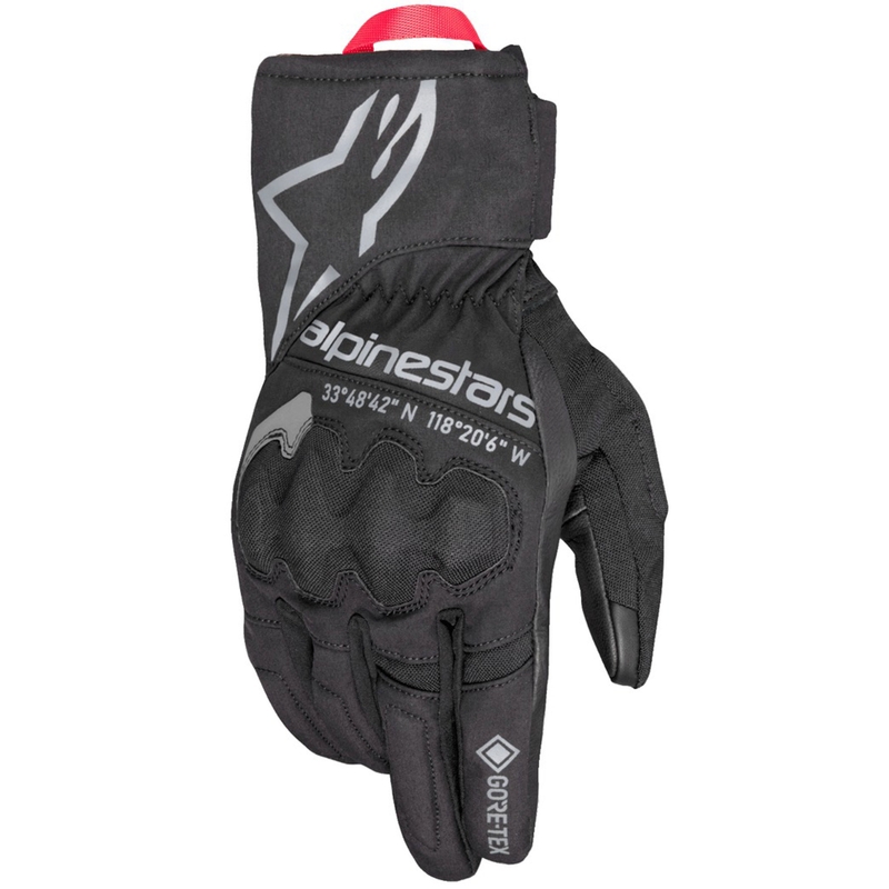 Mănuși pentru motociclete Alpinestars Crestone Gore-Tex negre