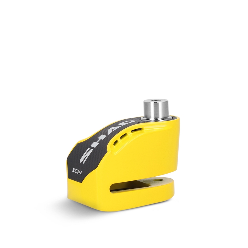 Disc lock with alarm SHAD SC61A galben pin 6mm