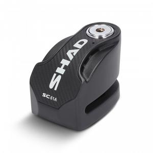 Disc lock with alarm SHAD SC61A C0S6100A Negru pin 6mm