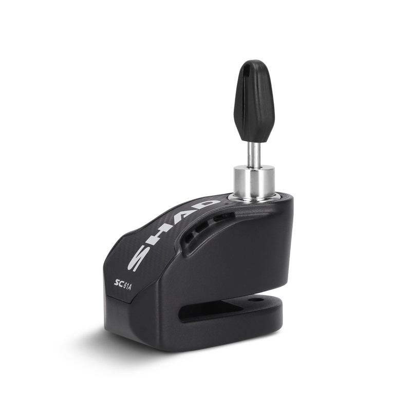 Disc lock with alarm SHAD SC61A Negru pin 6mm