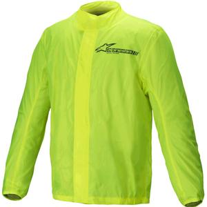 Geaca impermeabila Alpinestars Hurricane Rain 2 galben fluo