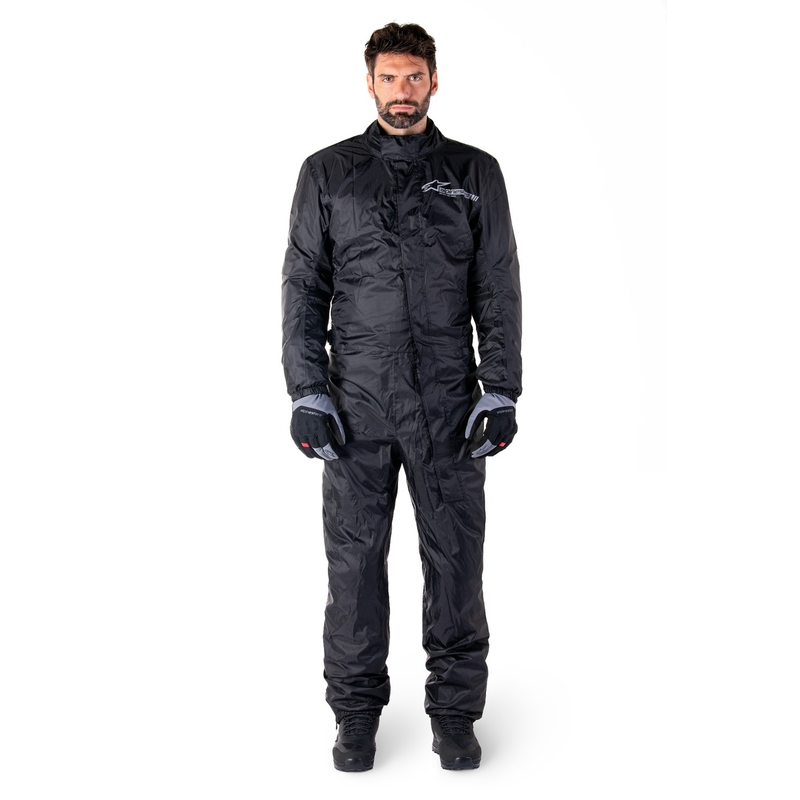 Costum impermeabil Alpinestars Hurricane Rain 2 negru