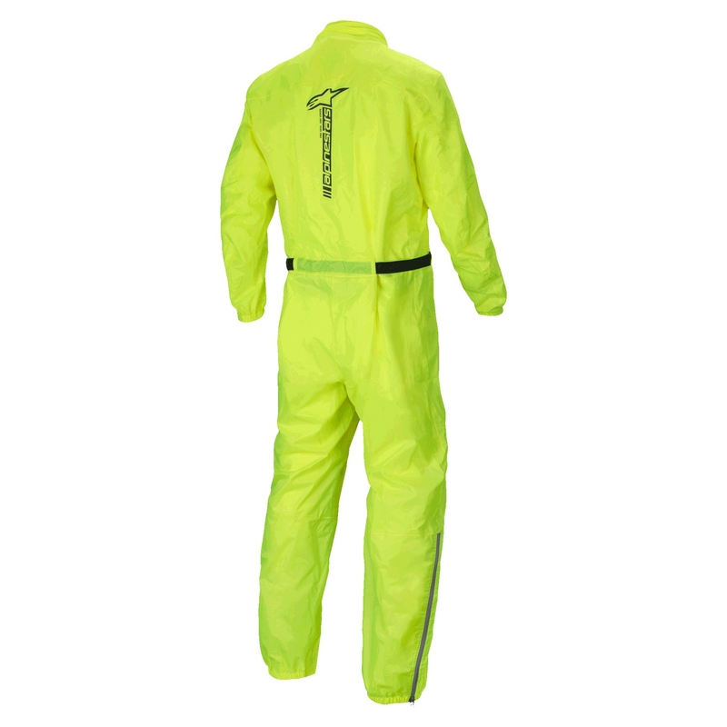 Costum impermeabil Alpinestars Hurricane Rain 2 galben fluo