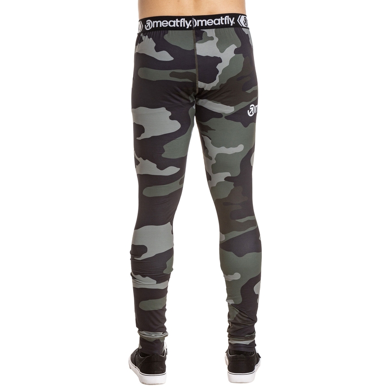 Lenjerie termică Meatfly Sloan camo verde olive