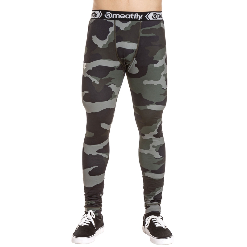 Lenjerie termică Meatfly Sloan camo verde olive