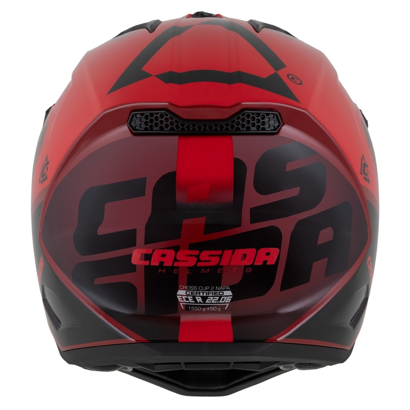 Cassă Motocross Cassida Cross Cup 2 Napa Roșu Perlat-Mov-Negru