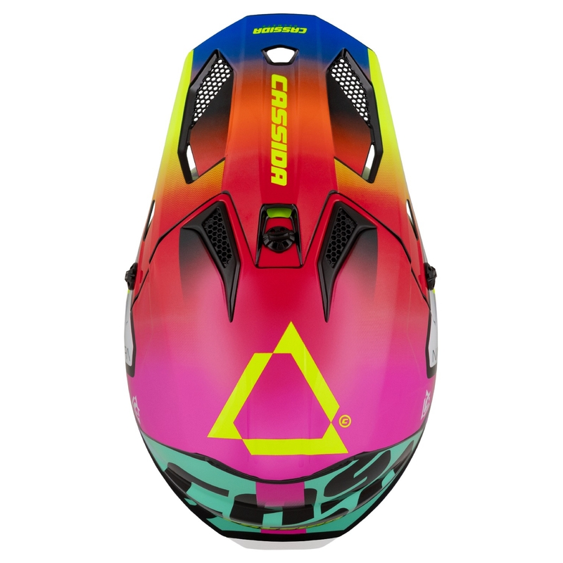 Casca motocross Cassida Cross Cup 2 Napa pearl multicolor