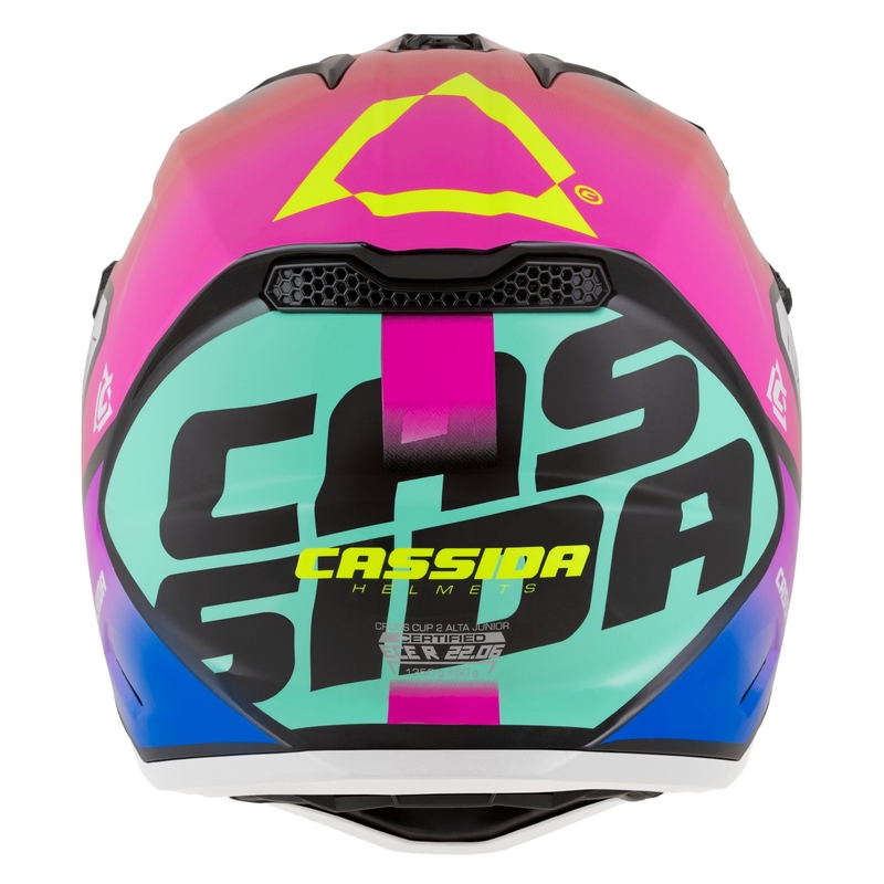 Casca motocross copii Cassida Cross Cup 2 Napa pearl multicolora