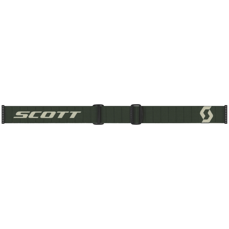 Ochelari de protecție SCOTT Fury Enduro de motocross kaki cu plexiglas transparent