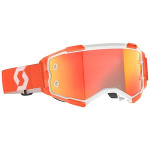 Ochelari de motocross SCOTT Fury CH portocaliu cu plexiglas portocaliu oglindă