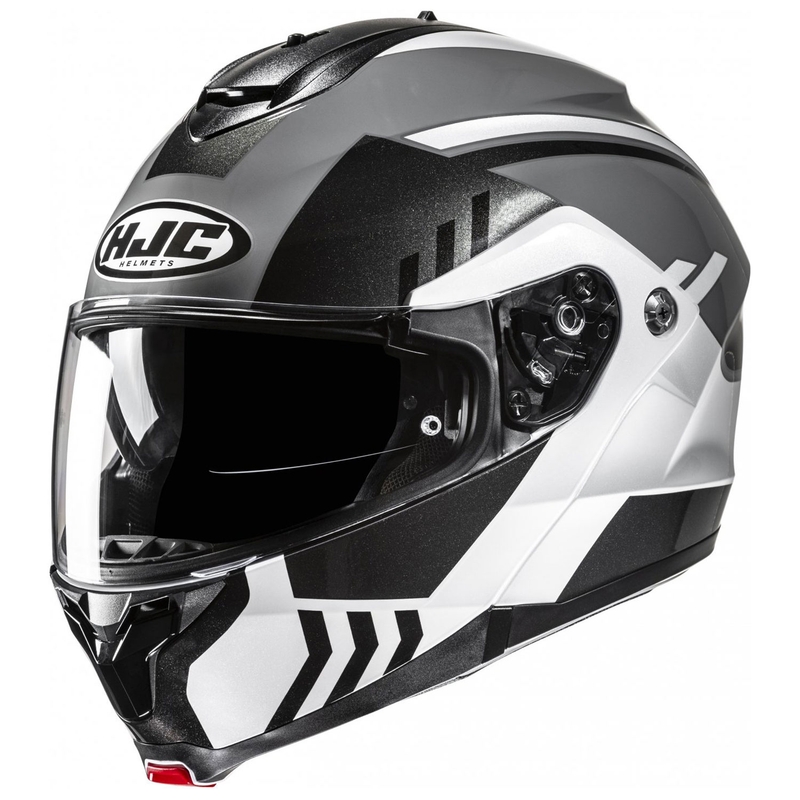 Cască de motocicletă rabatabilă HJC C91N Kaon MC5 gri-negru-alb