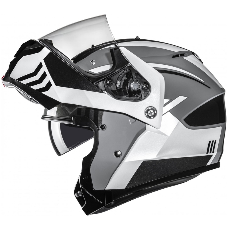 Cască de motocicletă rabatabilă HJC C91N Kaon MC5 gri-negru-alb
