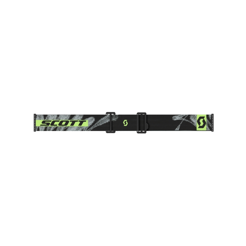 Ochelari de protecție SCOTT Prospect 2.0 de motocross negru-galben fluo cu sticlă oglindă galbenă