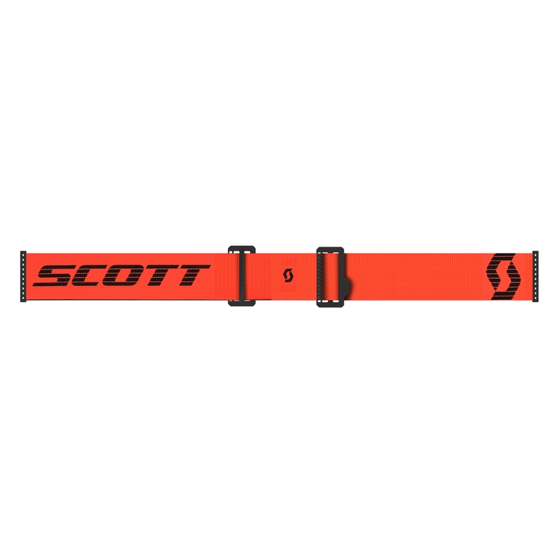 Ochelari de protecție SCOTT Prospect 2.0 de motocross portocaliu-negru cu plexiglas portocaliu oglindă