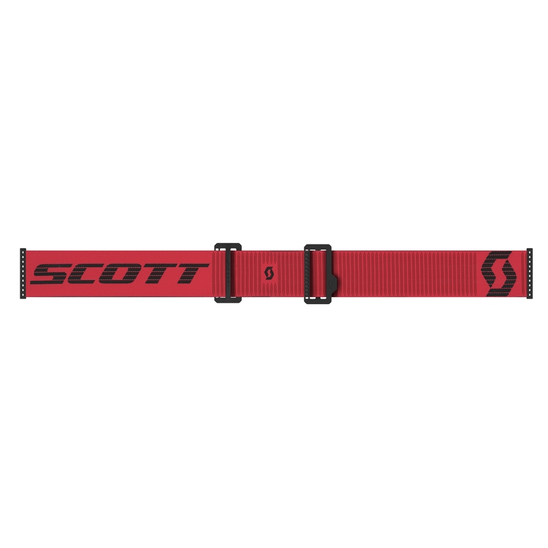 Ochelari de motocross SCOTT Prospect 2.0 WFS roșu-negru cu plexiglas transparent