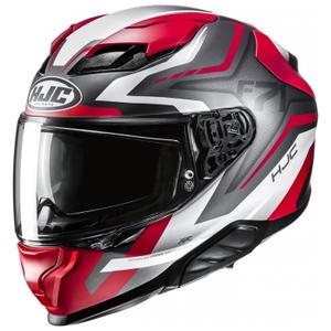 Casca moto integrala HJC F71 Fes MC1SF gri-rosu-alb