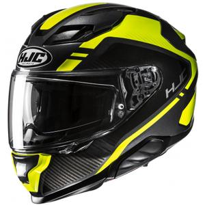 Casca moto integrala HJC F71 Tozz MC3H negru-galben fluo