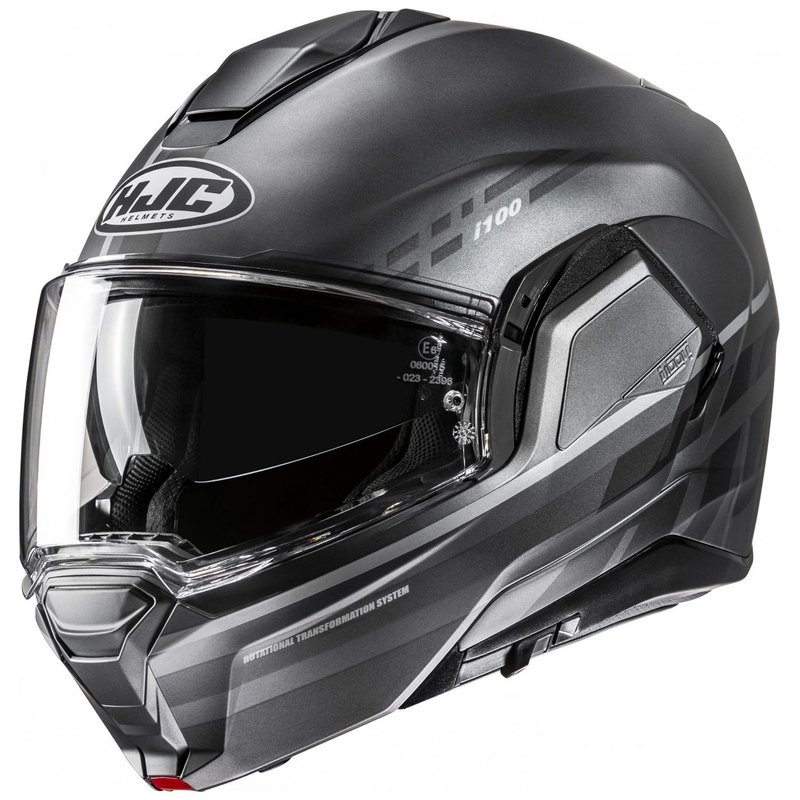 Casca de motocicleta HJC i100 Sysma MC5SF Flip Up Gri