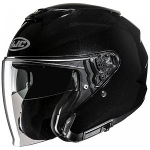 Casca moto deschisa HJC i31 negru metalic solid