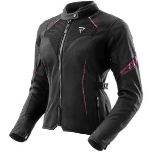 Jacheta moto Rebelhorn Jax de dama negru-roz