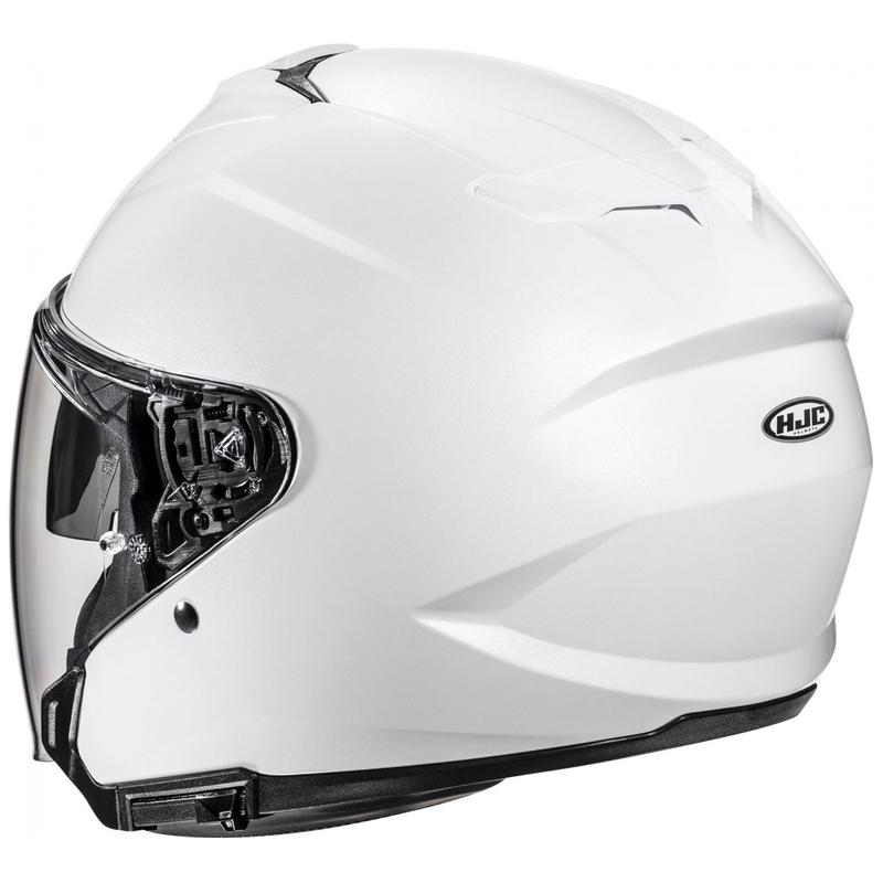 Casca moto deschisa HJC i31 Solid alb perlat